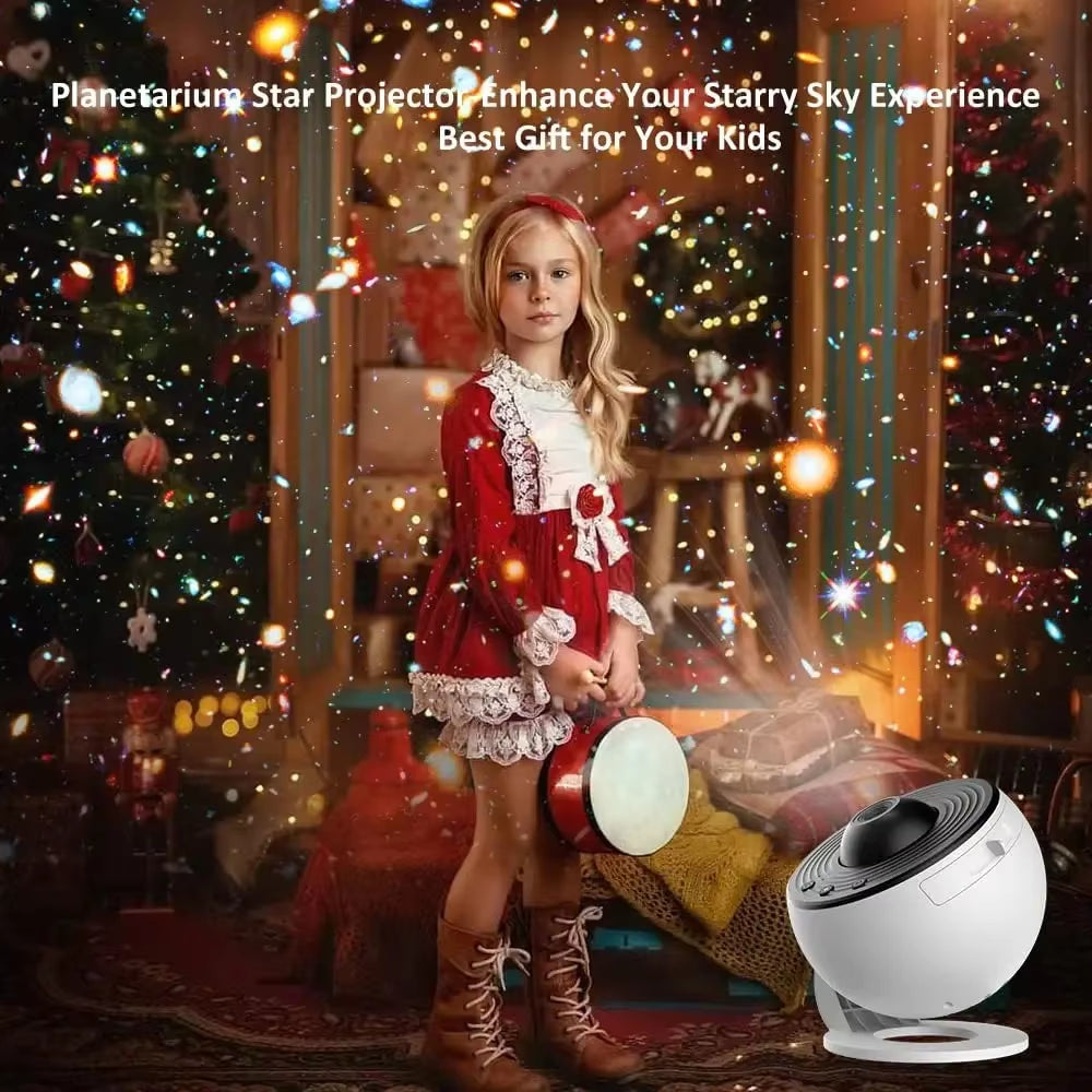 360° Rotating Galaxy Ceiling Projector 