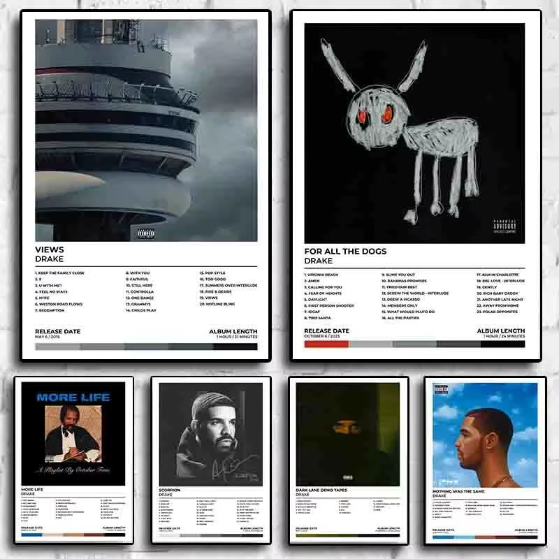 Drake Album Posters