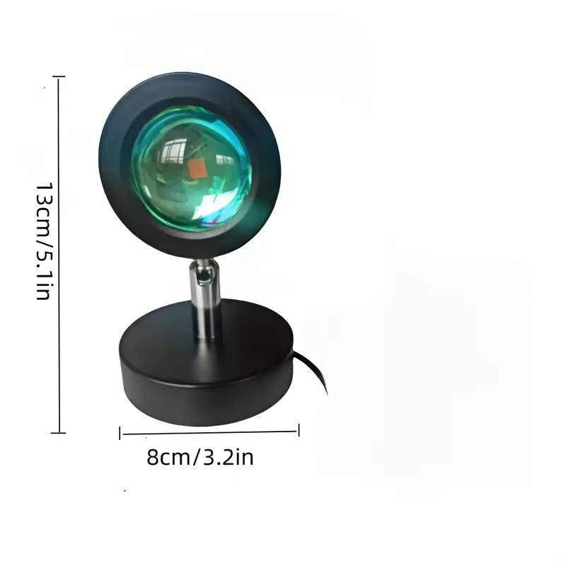 Sunset Atmosphere Lamp, Night Light, Bedside Lamp, Sunset Lamp for Photography, Bedroom Sunset Lamp, Projection of Sunset Lamp