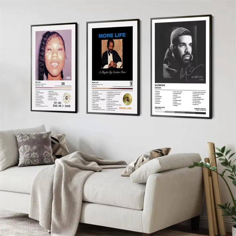 Drake Album Posters