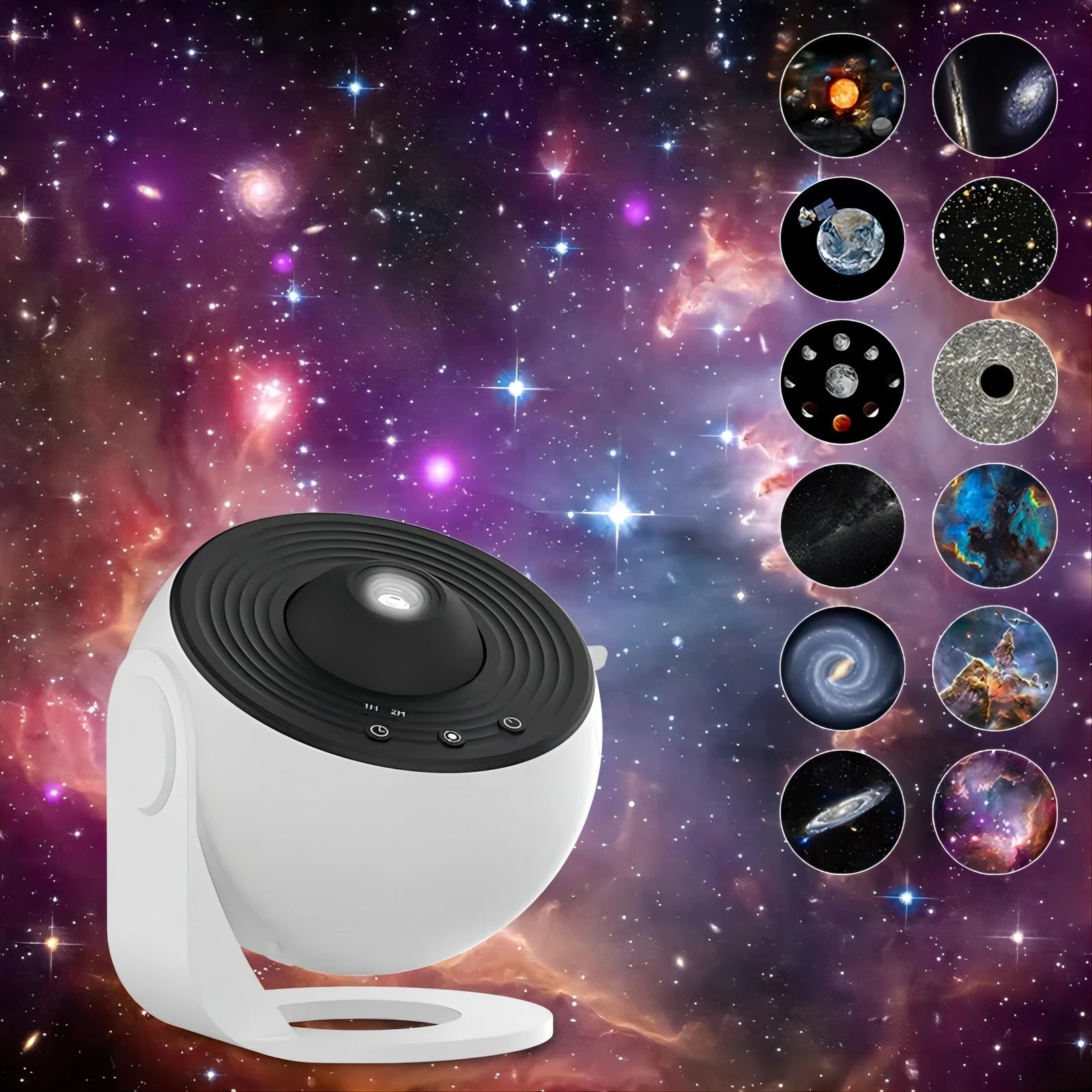 360° Rotating Galaxy Ceiling Projector 