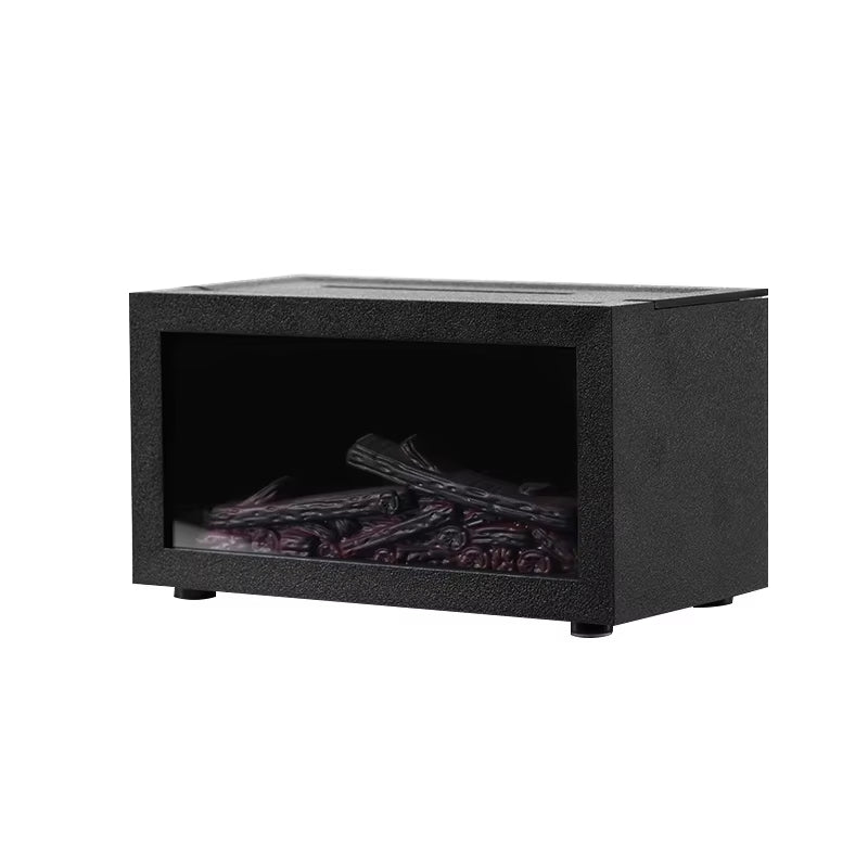 Air Aroma Humidifier Essential Oils Humidifier Flame Fragrance Diffuser Home Mini Fireplace Aromatherapy Diffuser with LED Light